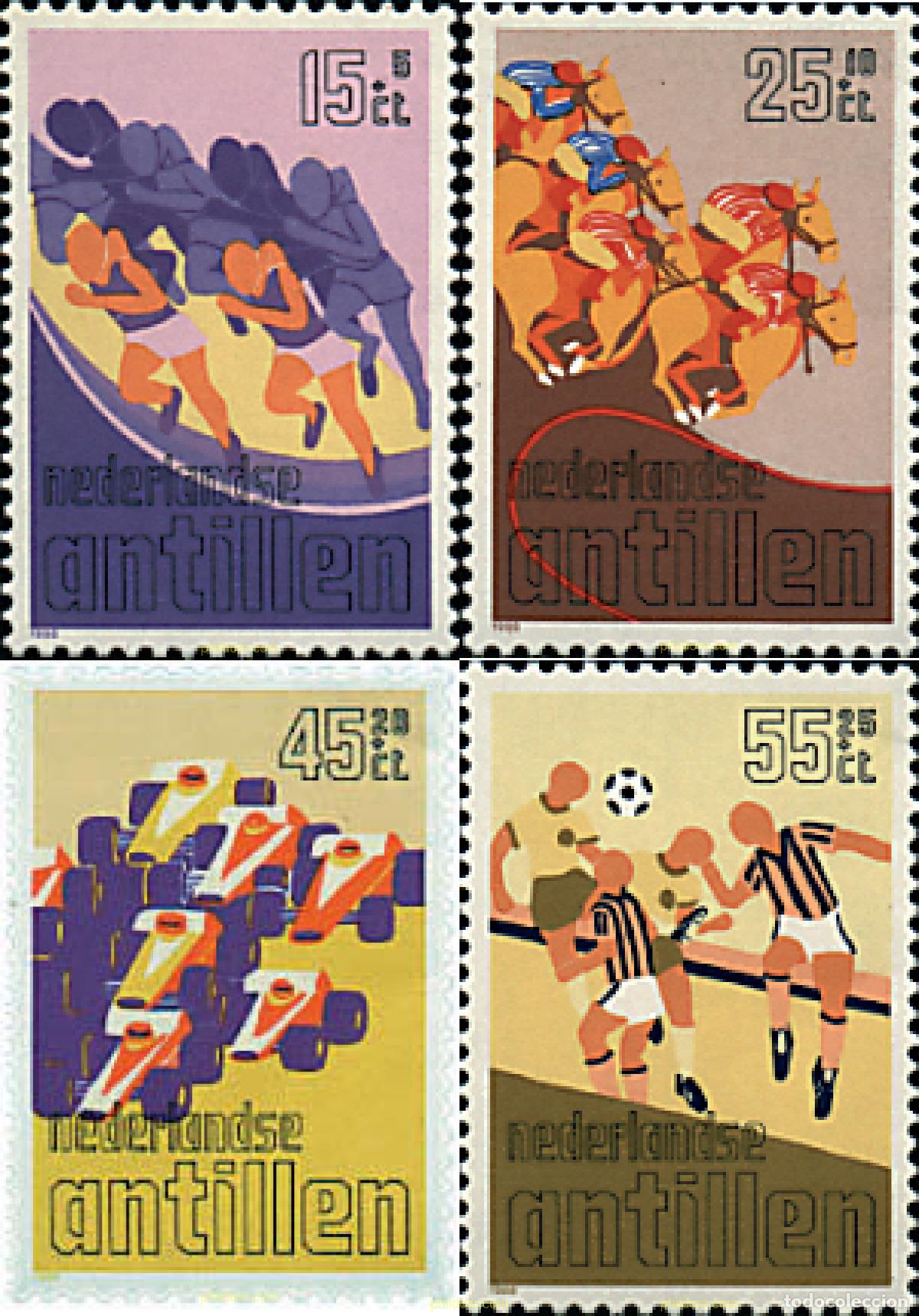 Sellos: 45490 MNH ANTILLAS HOLANDESAS 1986 DEPORTES