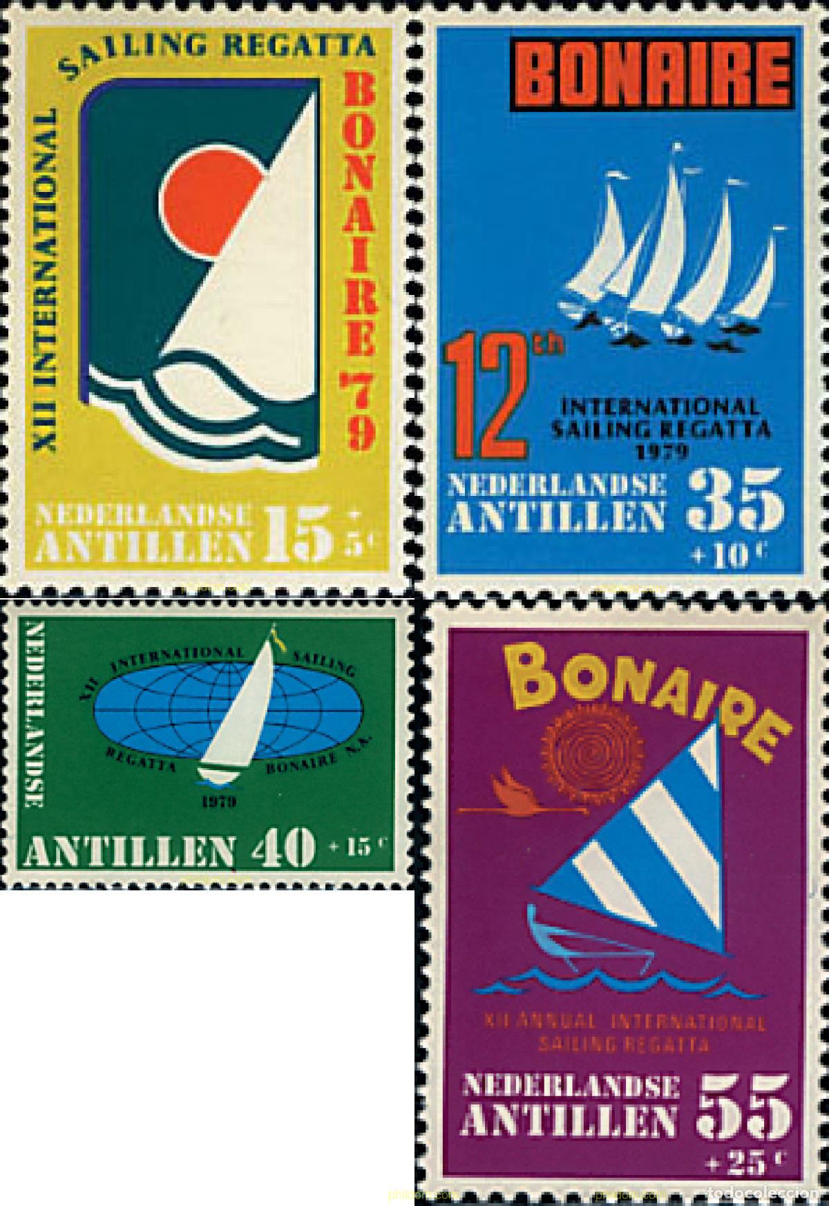Sellos: 26982 MNH ANTILLAS HOLANDESAS 1979 12 REGATAS INTERNACIONALES &rdquo;BONAIRE-79&rdquo;
