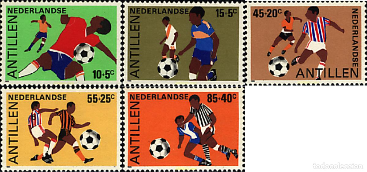Sellos: 26987 MNH ANTILLAS HOLANDESAS 1985 FUTBOL