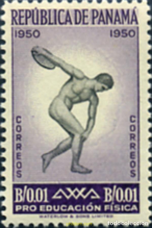 Sellos: 624984 MNH PANAMA 1950 PRO EDUCACION FISICA
