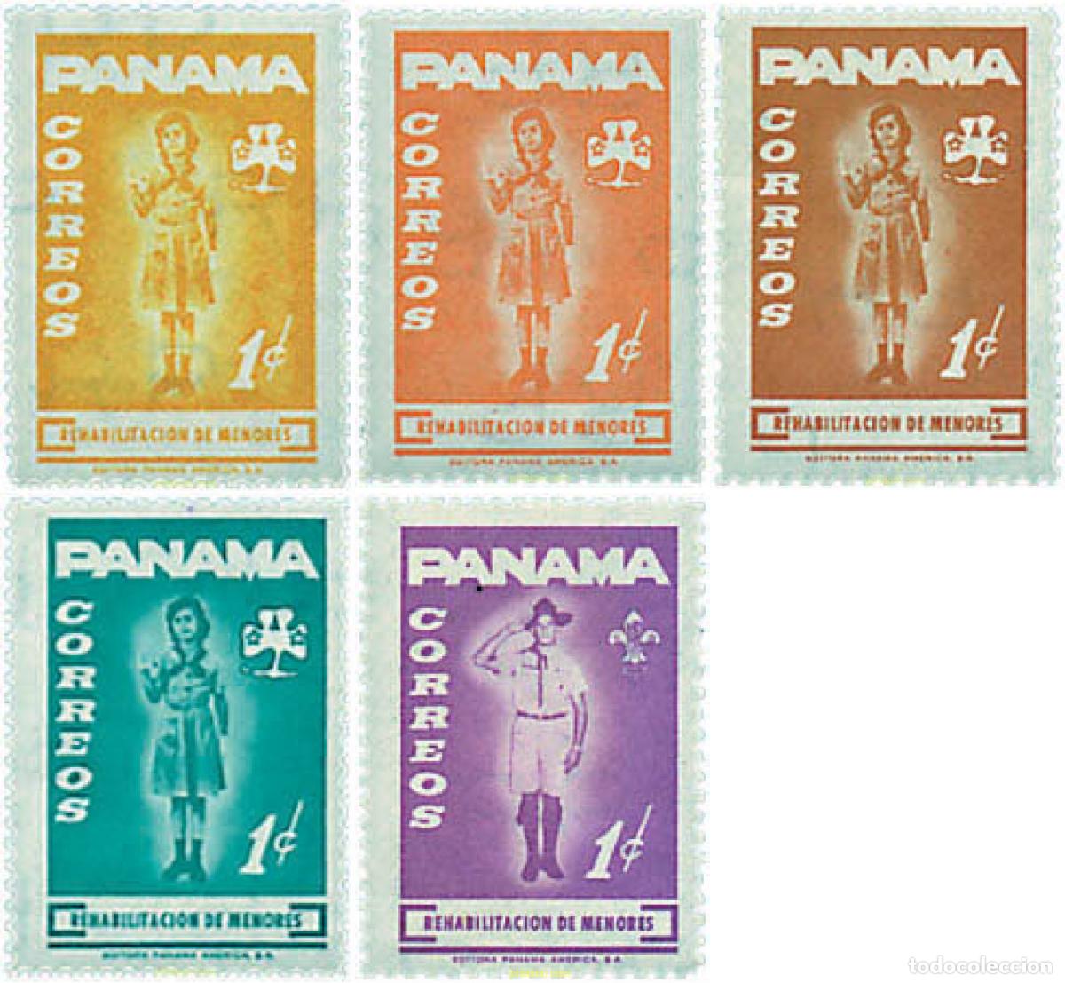 Sellos: 233507 MNH PANAMA 1964 PRO REHABILITACION DE MENORES