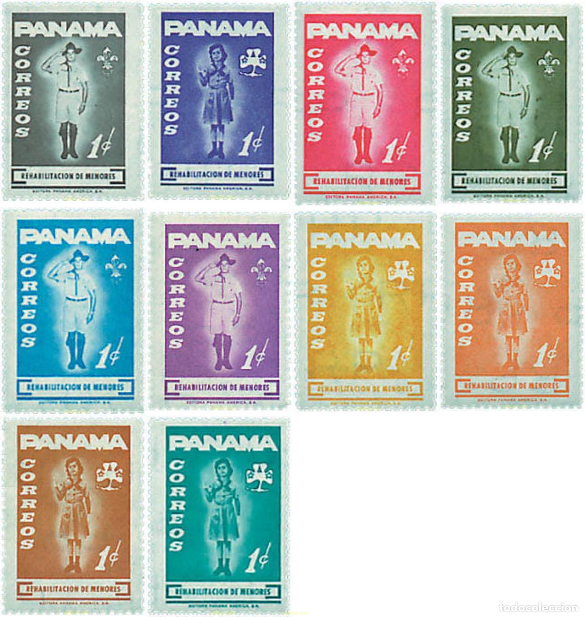 Sellos: 288551 MNH PANAMA 1964 PRO REHABILITACION DE MENORES