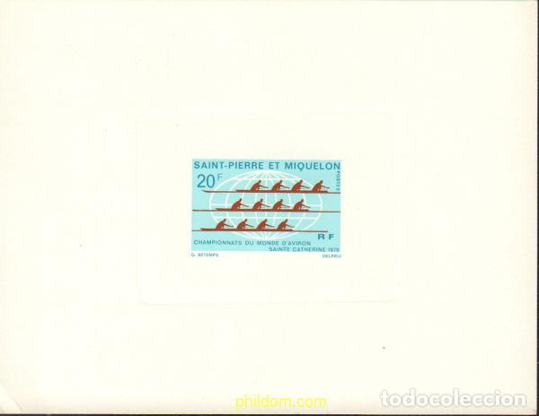 Selos: 573717 MNH SAN PEDRO Y MIQUELON 1970 CAMPEONATOS DEL MUNDO DE REMO