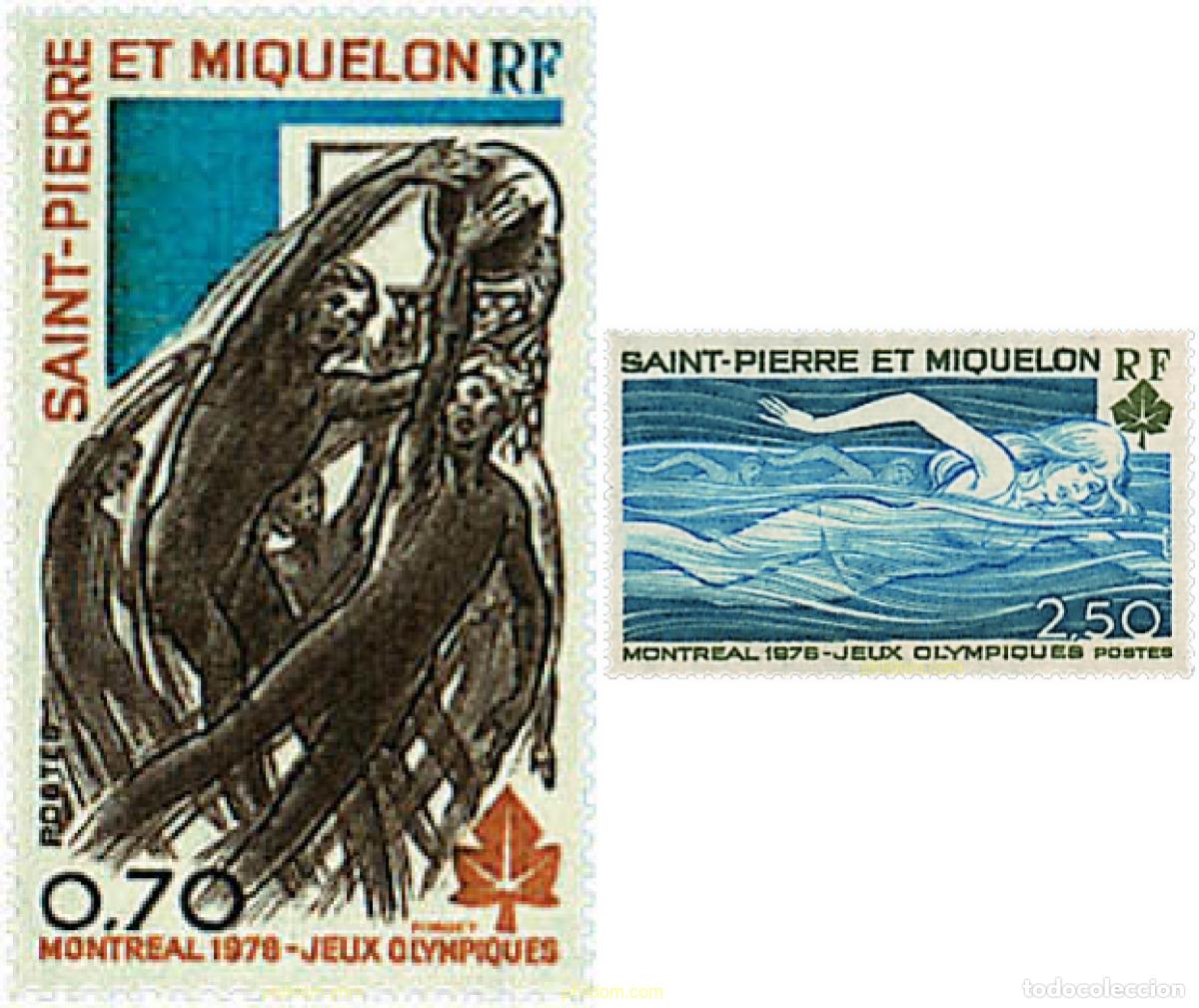 Stamps: 53958 MNH SAN PEDRO Y MIQUELON 1976 21 JUEGOS OLIMPICOS VERANO MONTREAL 1976