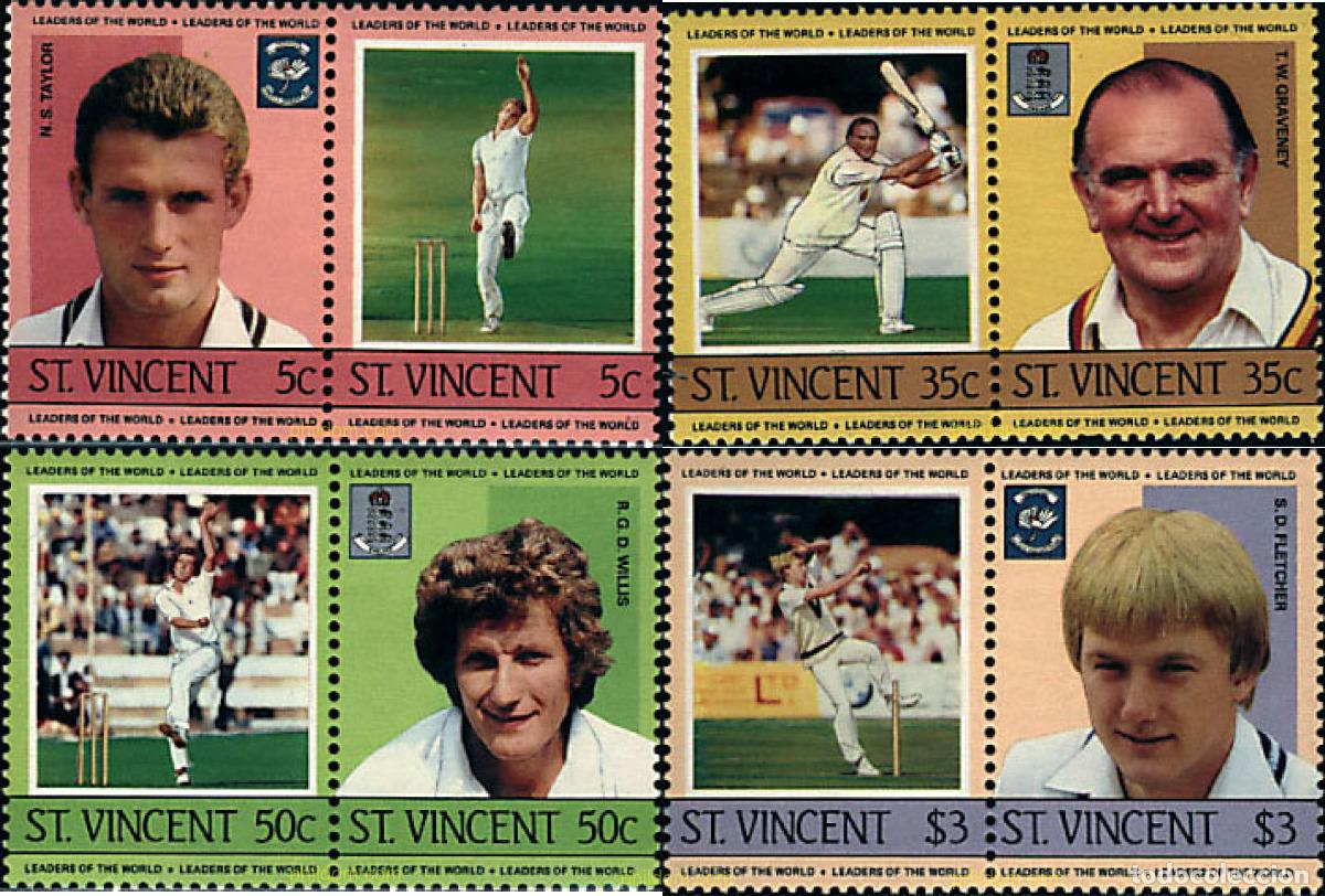 Sellos: 48735 MNH SAN VICENTE 1985 CRICKET