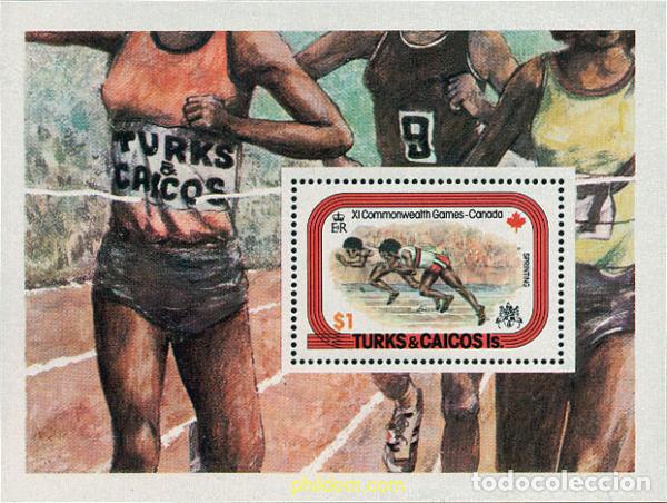 Sellos: 54314 MNH TURKS Y CAICOS 1978 11 JUEGOS DE LA COMMONWEALTH EN EDMONTON