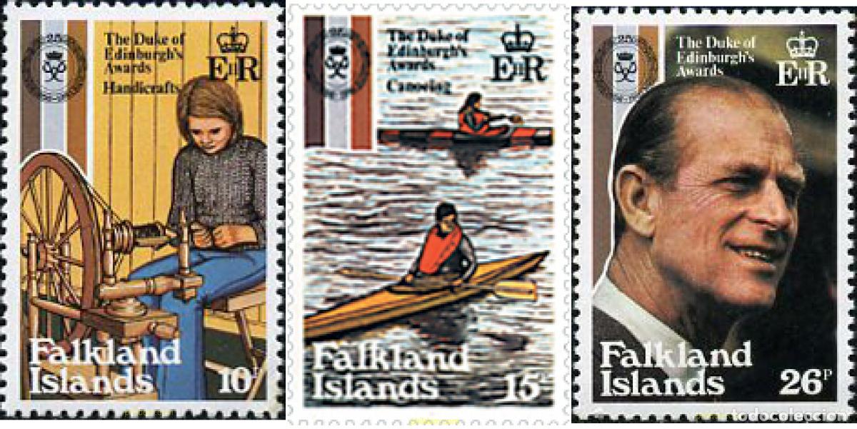 Sellos: 43215 MNH FALKLAND 1981 25 ANIVERSARIO DEL PREMIO DEL DUQUE DE EDIMBURGO