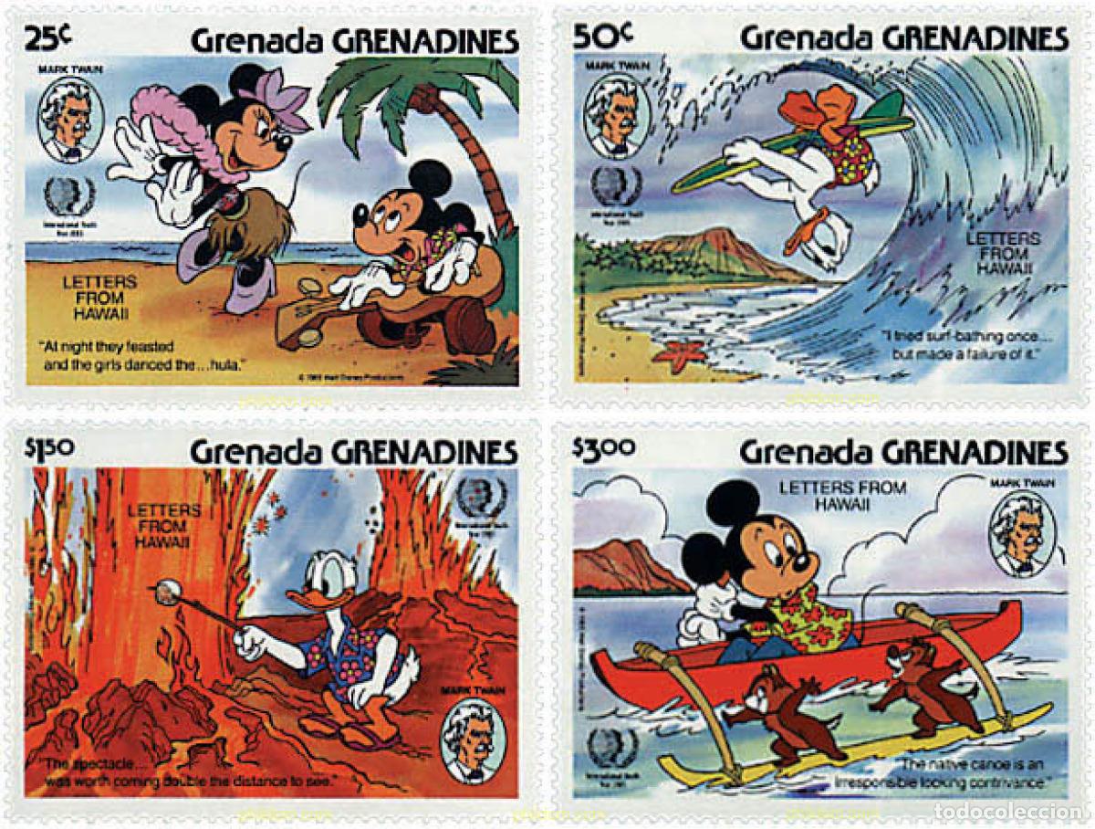 Stamps: 91472 MNH GRANADA GRANADINAS 1985 A&Ntilde;O INTERNACIONAL DE LA JUVENTUD. 150 ANIVERSARIO DEL NACIMIENTO