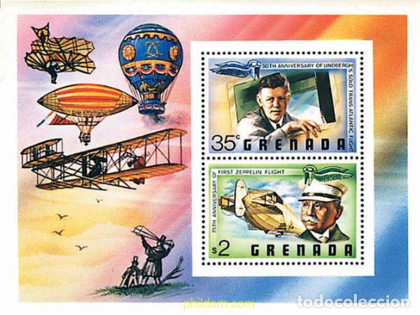 Timbres: 31860 MNH GRANADA 1978 PIONEROS DE LA AVIACION