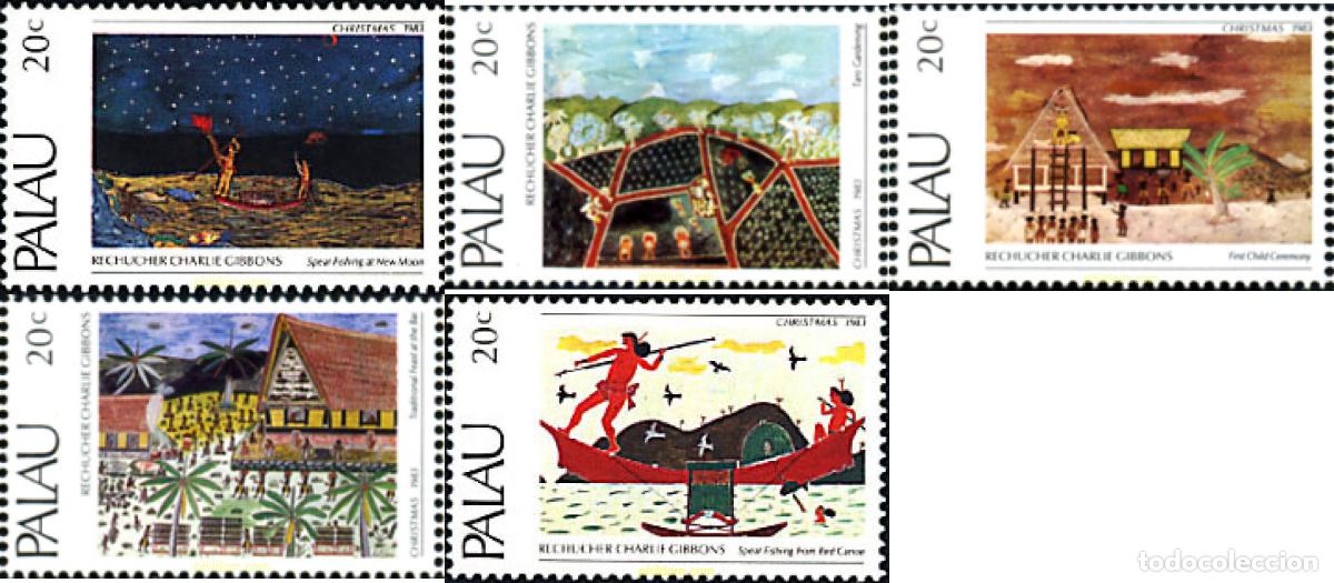 Sellos: 44883 MNH PALAU 1983 NAVIDAD