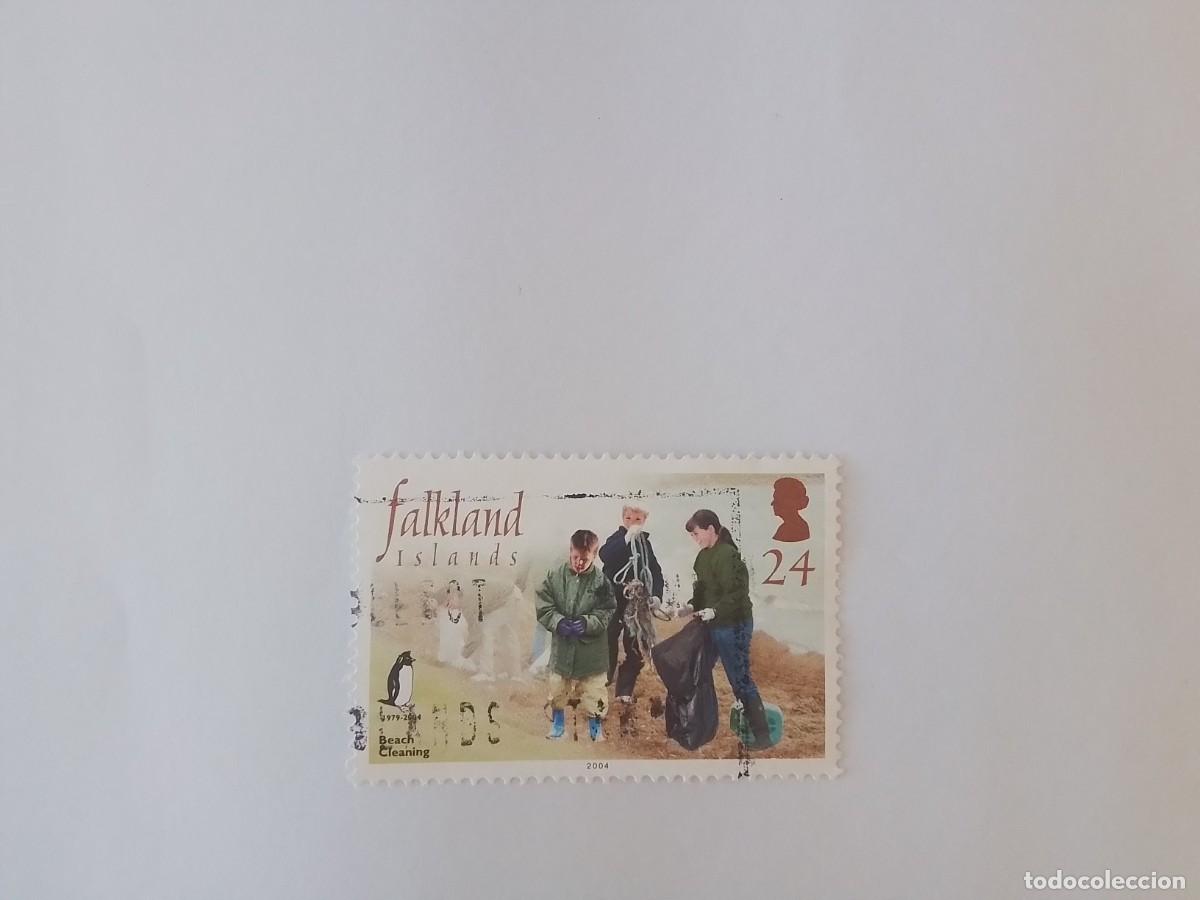 Sellos: A&Ntilde;O 2004 FALKLAND SELLO USADO