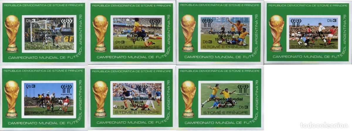 Sellos: 92553 MNH SANTO TOME Y PRINCIPE 1979 COPA DEL MUNDO DE FUTBOL. ARGENTINA-78. VENCEDORES
