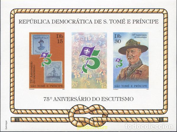 Sellos: 18965 MNH SANTO TOME Y PRINCIPE 1982 75 ANIVERSARIO DEL ESCULTISMO
