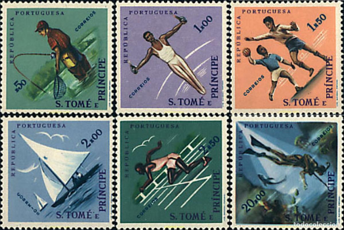Sellos: 27691 MNH SANTO TOME Y PRINCIPE 1962 DEPORTES