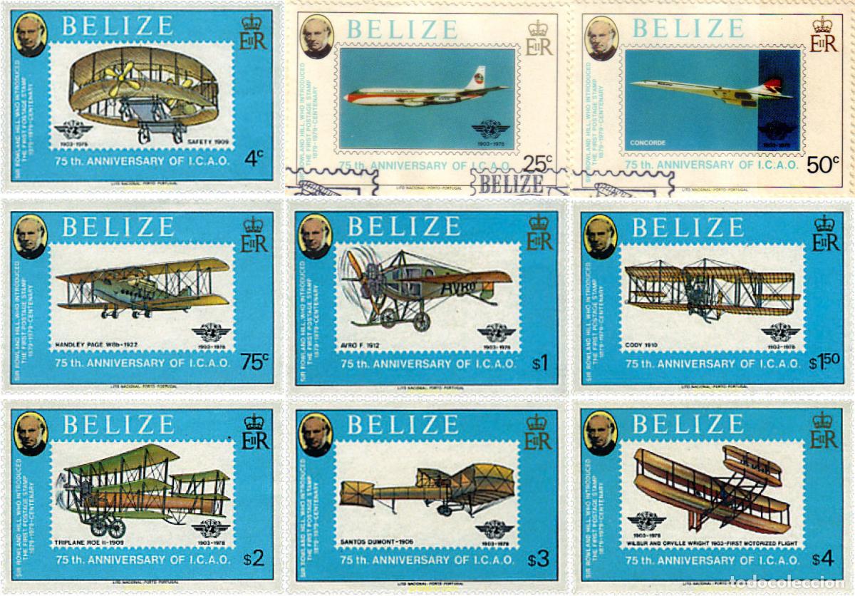 Sellos: 80595 MNH BELIZE 1979 CENTENARIO DE LA MUERTE DE SIR ROWLAND HILL