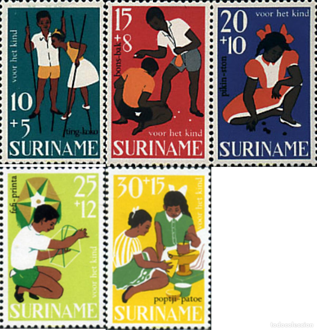 Sellos: 27848 MNH SURINAM 1967 JUEGOS INFANTILES