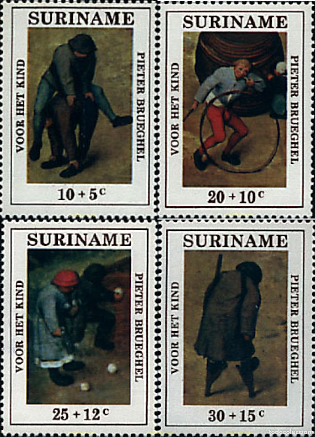 Sellos: 27852 MNH SURINAM 1971 JUEGOS INFANTILES