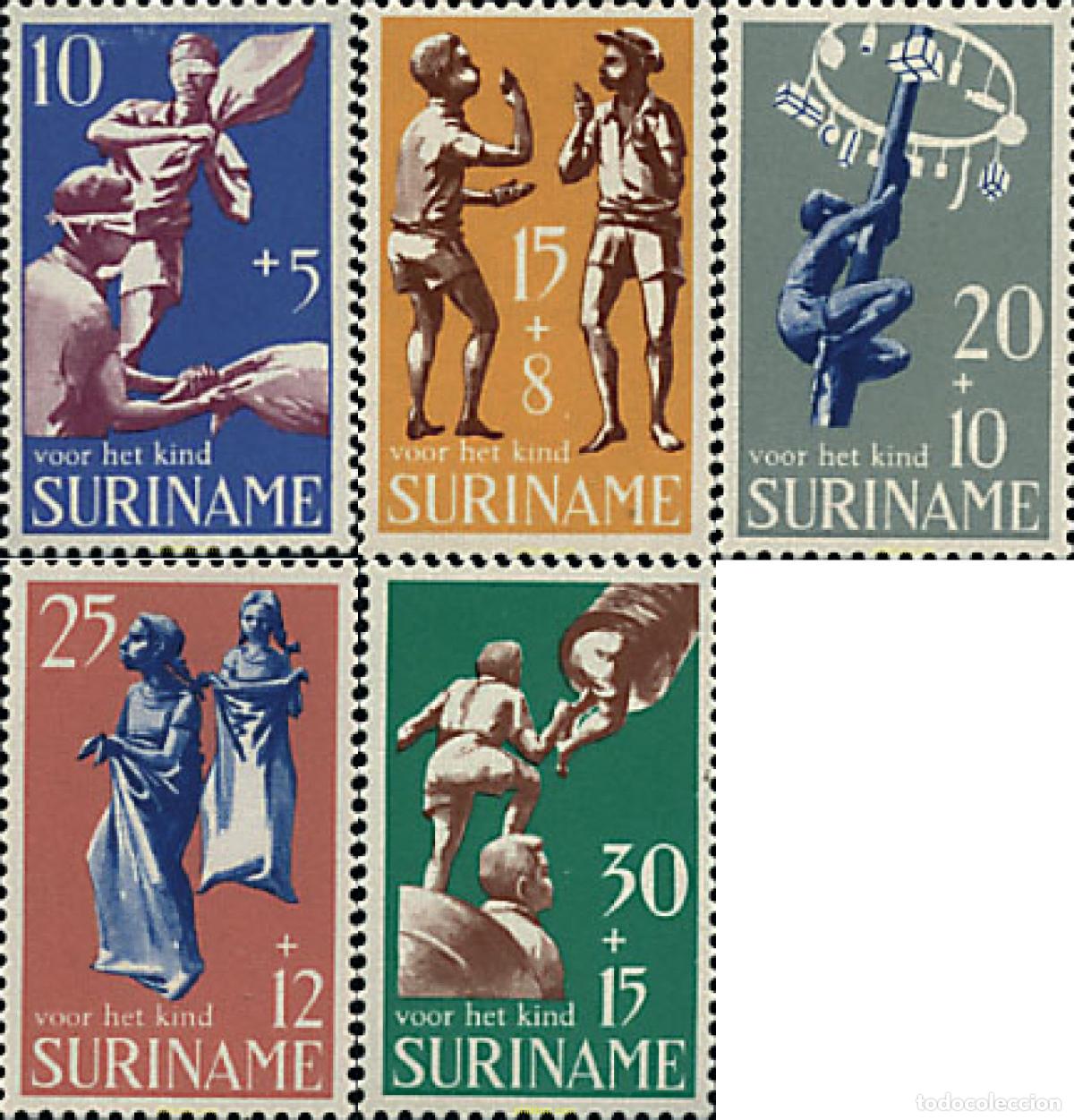 Sellos: 27851 MNH SURINAM 1969 JUEGOS INFANTILES