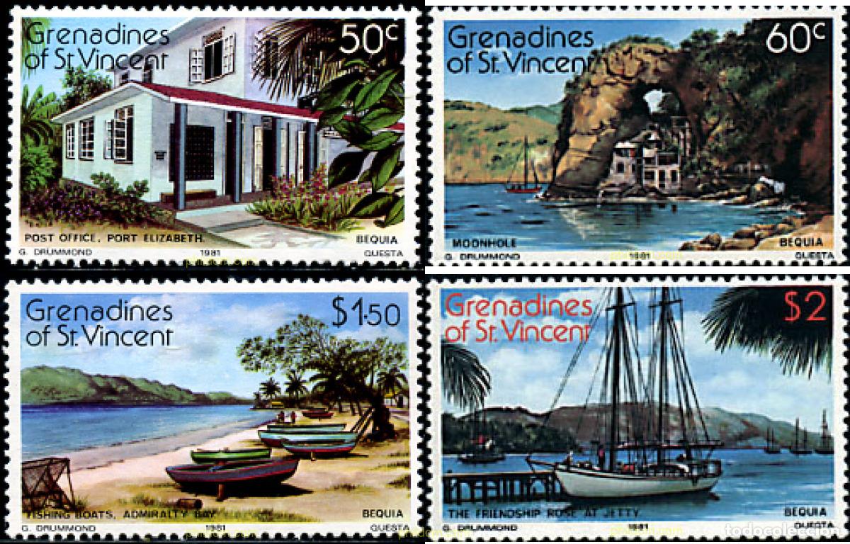 Sellos: 72179 MNH SAN VICENTE GRANADINAS 1981 ISLA BEQUIA