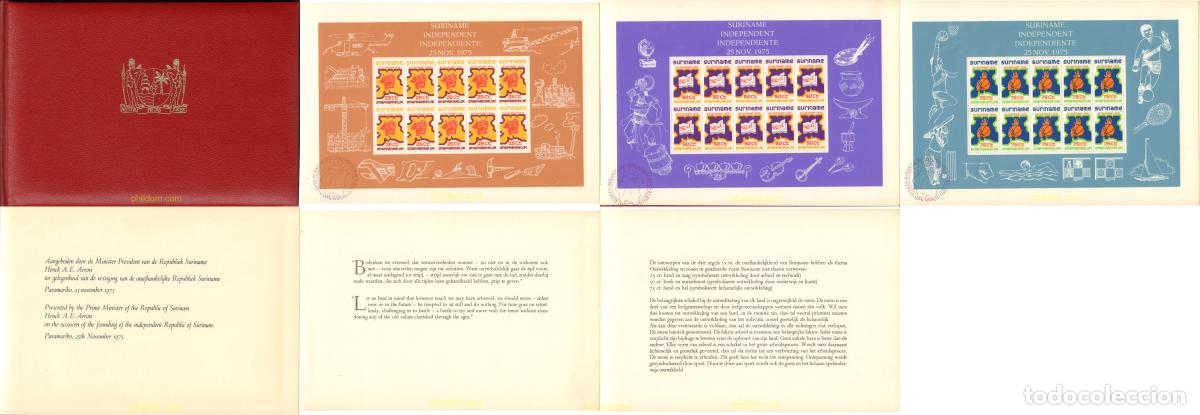 Sellos: 584635 MNH SURINAM 1975 INDEPENDENCIA DE SURINAM