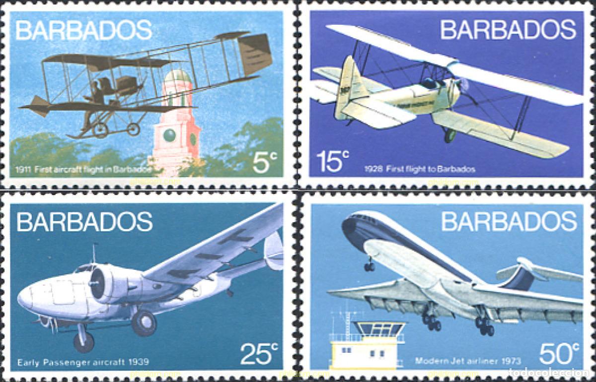 Sellos: 27896 MNH BARBADOS 1973 AVIACION