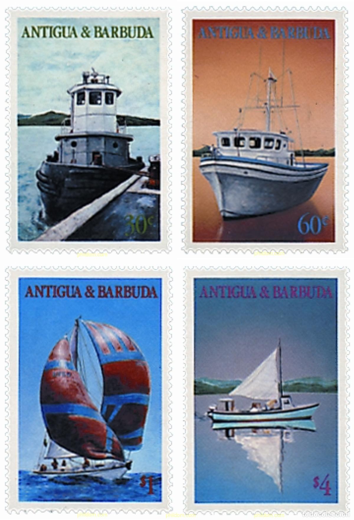 Sellos: 46781 MNH ANTIGUA Y BARBUDA 1986 BARCOS