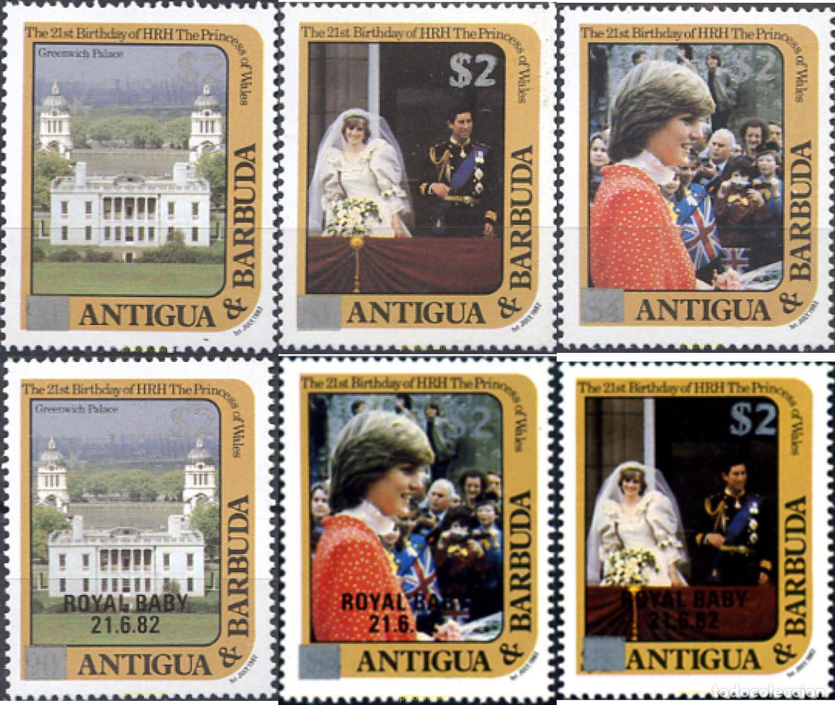 Sellos: 266004 MNH ANTIGUA Y BARBUDA 1984 MOTIVOS VARIOS