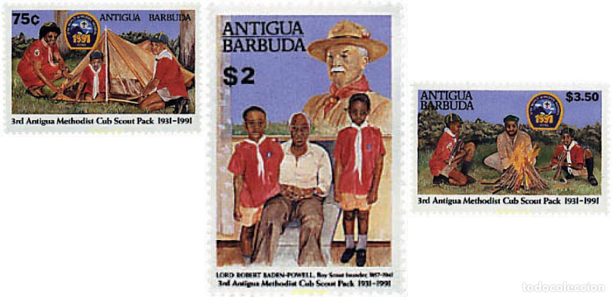 Sellos: 38649 MNH ANTIGUA Y BARBUDA 1991 JAMBOREE EN COREA DEL SUR