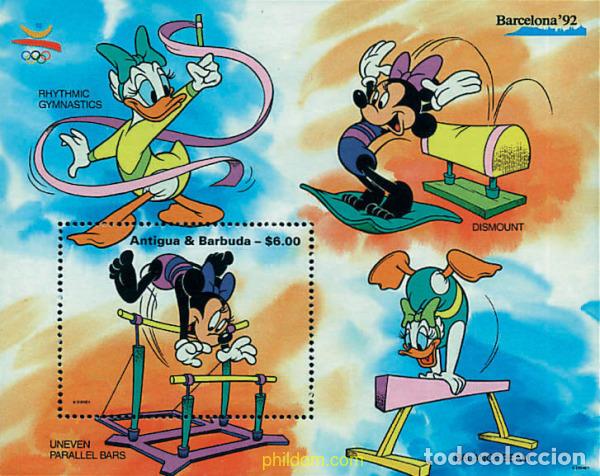 Sellos: 258006 MNH ANTIGUA Y BARBUDA 1992 25 JUEGOS OLIMPICOS VERANO BARCELONA 1992