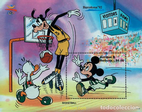Sellos: 286555 MNH ANTIGUA Y BARBUDA 1992 25 JUEGOS OLIMPICOS VERANO BARCELONA 1992
