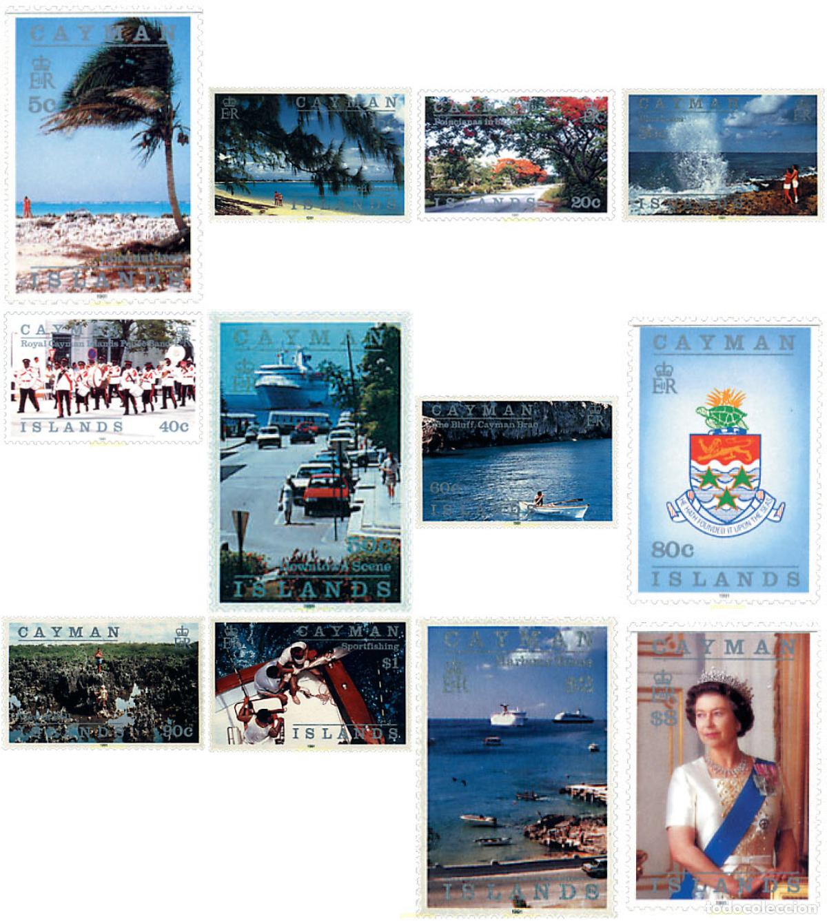 Sellos: 44981 MNH CAIMAN Islas 1991 MOTIVOS VARIOS. PAISAJES DE LAS ISLAS CAIMANES