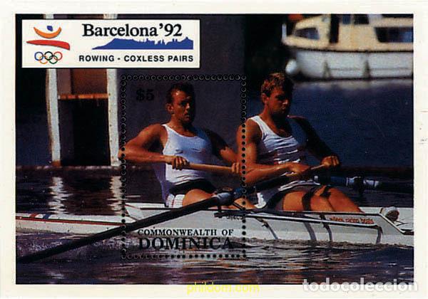 Sellos: 39337 MNH DOMINICA 1990 25 JUEGOS OLIMPICOS VERANO BARCELONA 1992