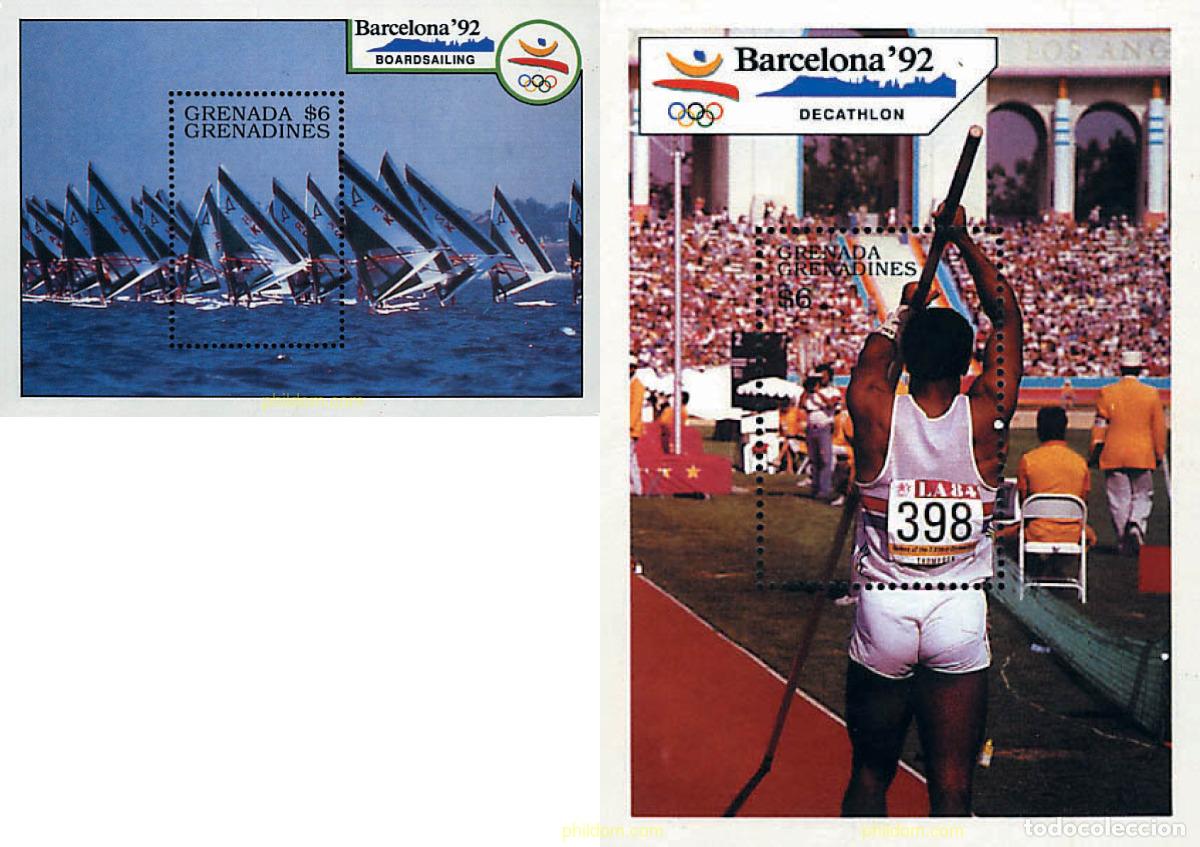 Sellos: 31929 MNH GRANADA GRANADINAS 1990 25 JUEGOS OLIMPICOS VERANO BARCELONA 1992