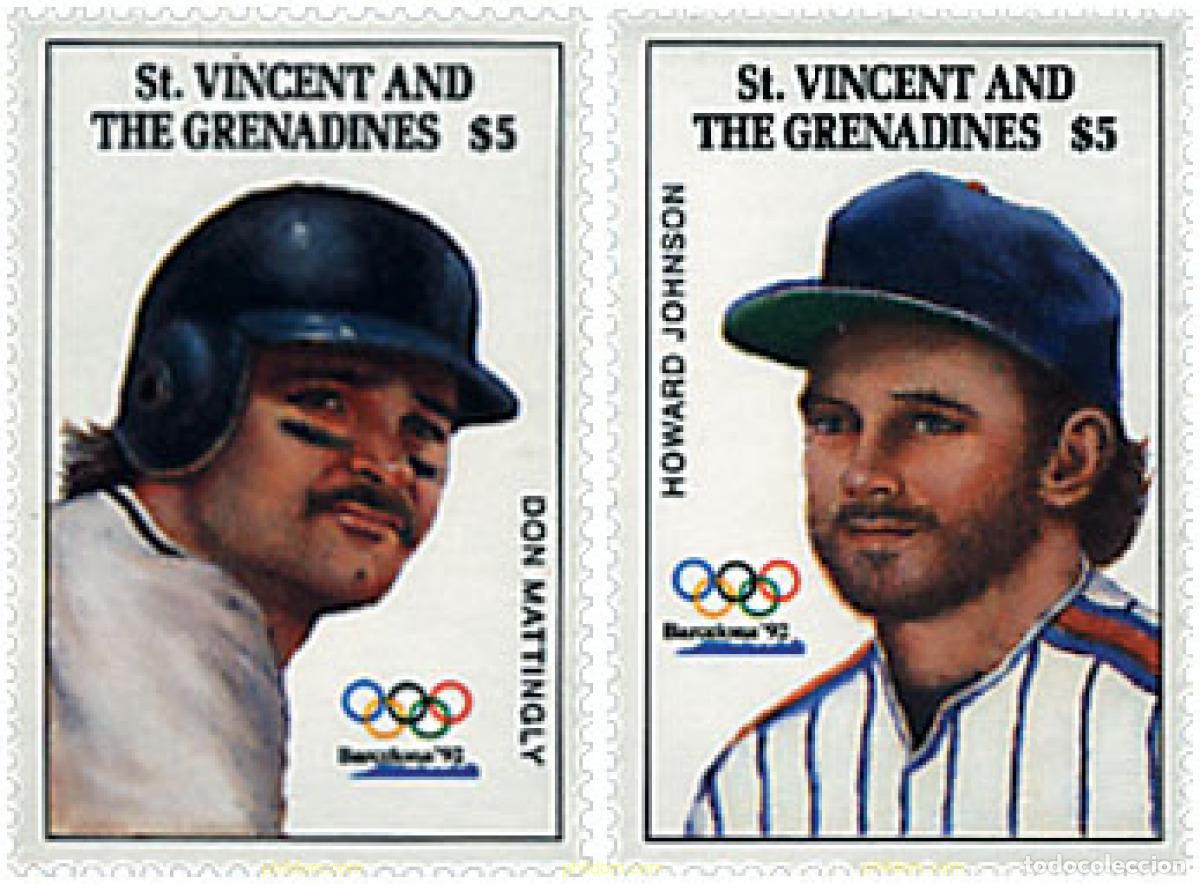 Sellos: 68481 MNH SAN VICENTE 1992 25 JUEGOS OLIMPICOS VERANO BARCELONA 1992
