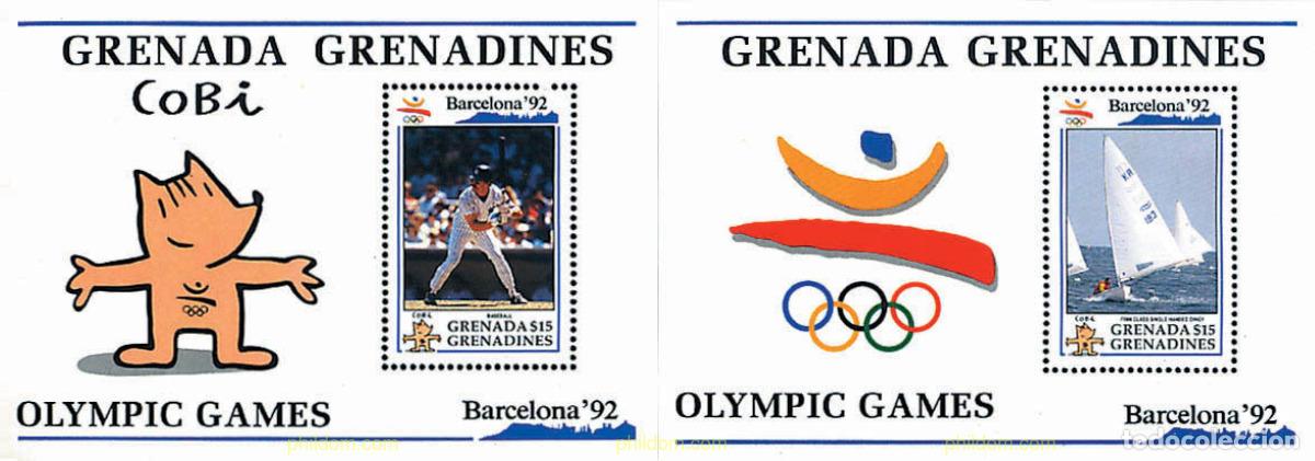 Sellos: 31930 MNH GRANADA GRANADINAS 1992 25 JUEGOS OLIMPICOS VERANO BARCELONA 1992