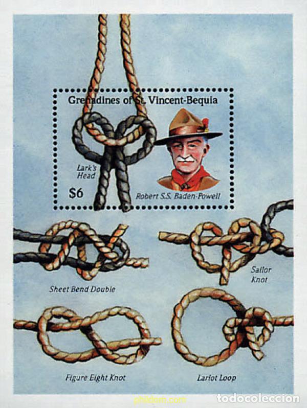 Sellos: 50556 MNH SAN VICENTE GRANADINAS. BEQUIA 1991 ESCULTISMO