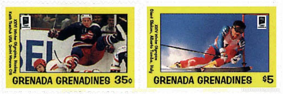 Sellos: 72413 MNH GRANADA GRANADINAS 1993 17 JUEGOS OLIMPICOS INVIERNO LILLEHAMMER 1994