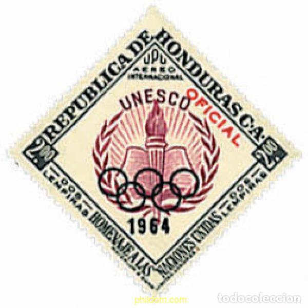 Sellos: 28026 MNH HONDURAS 1964 18 JUEGOS OLIMPICOS VERANO TOKIO 1964