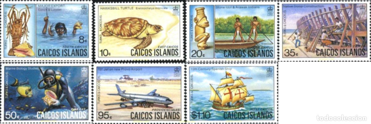 Sellos: 28038 MNH CAICOS 1983 MOTIVOS VARIOS