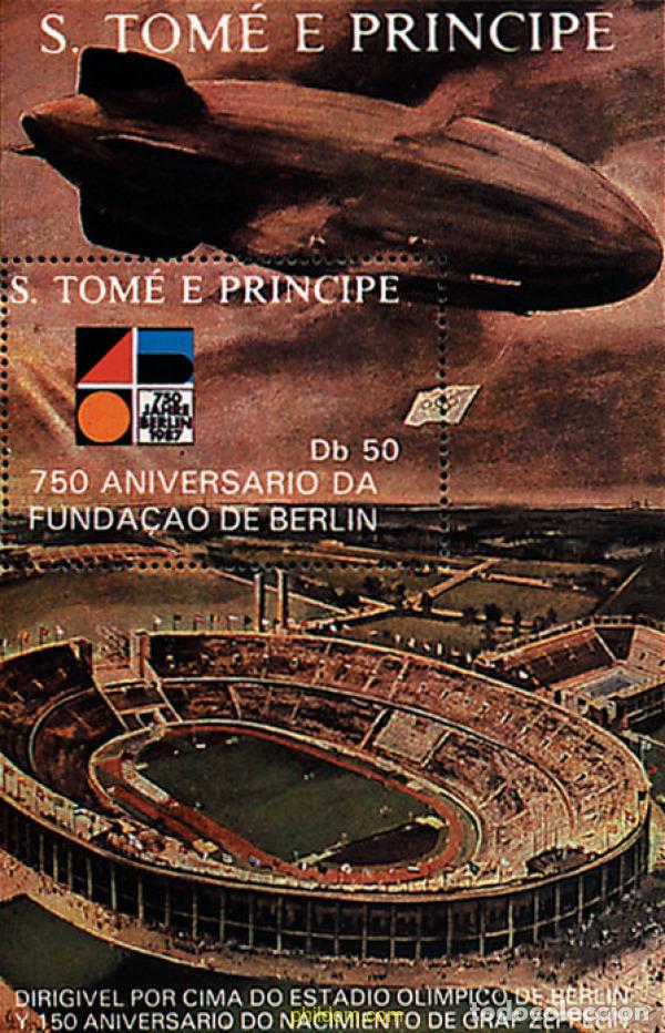 Sellos: 92561 MNH SANTO TOME Y PRINCIPE 1988 750 ANIVERSARIO DE BERLIN