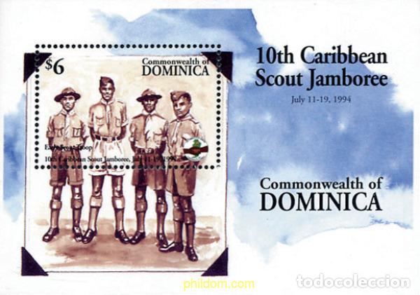 Sellos: 256546 MNH DOMINICA 1994 10 JAMBOREE EN EL CARIBE