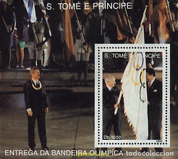 Sellos: 233044 MNH SANTO TOME Y PRINCIPE 1992 25 JUEGOS OLIMPICOS VERANO BARCELONA 1992