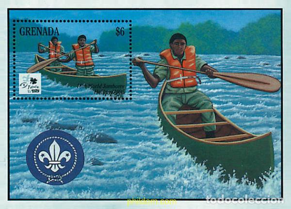 Sellos: 38196 MNH GRANADA 1995 18 JAMBOREE MUNDIAL EN HOLANDA