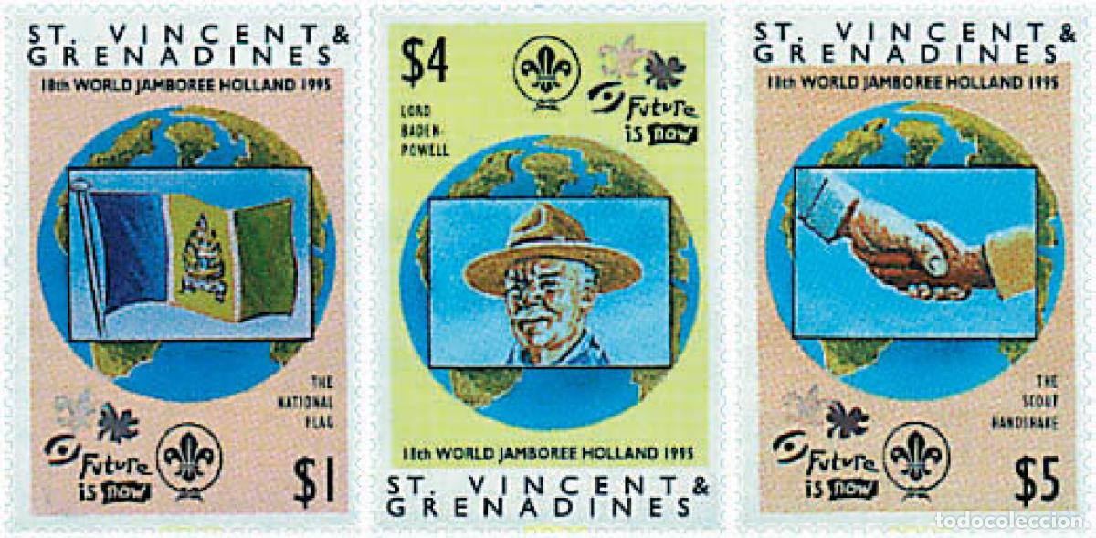 Sellos: 42035 MNH SAN VICENTE 1995 18 JAMBOREE MUNDIAL EN HOLANDA