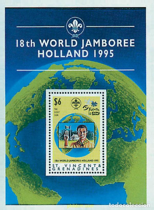 Sellos: 577393 MNH SAN VICENTE 1995 18 JAMBOREE MUNDIAL EN HOLANDA