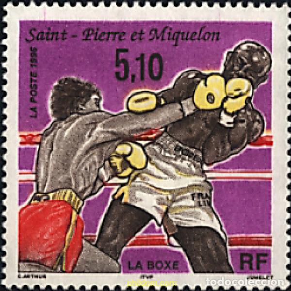 Sellos: 75504 MNH SAN PEDRO Y MIQUELON 1996 BOXEO