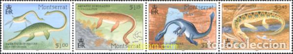 Sellos: 228078 MNH MONTSERRAT 1994 FAUNA PREHISTORICA