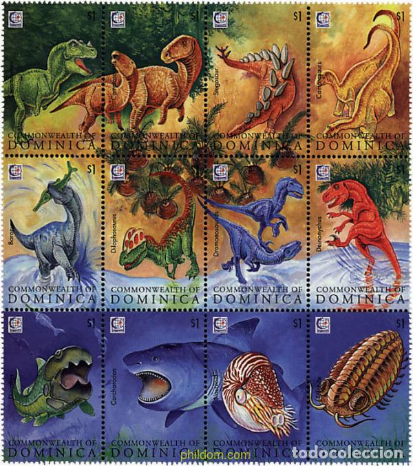 Sellos: 289685 MNH DOMINICA 1995 SINGAPORE 95. EXPOSICION FILATELICA INTERNACIONAL