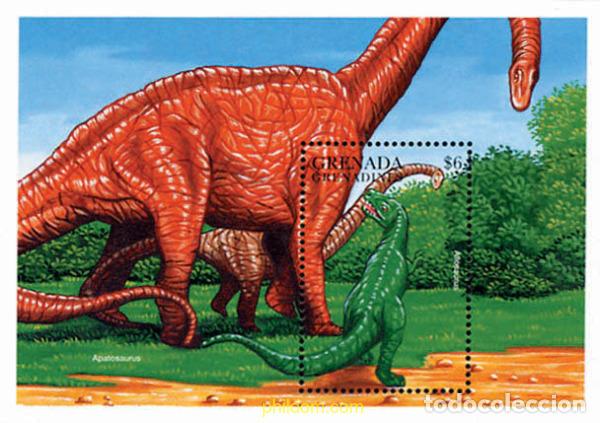 Sellos: 320278 MNH GRANADA GRANADINAS 1997 FAUNA PREHISTORICA