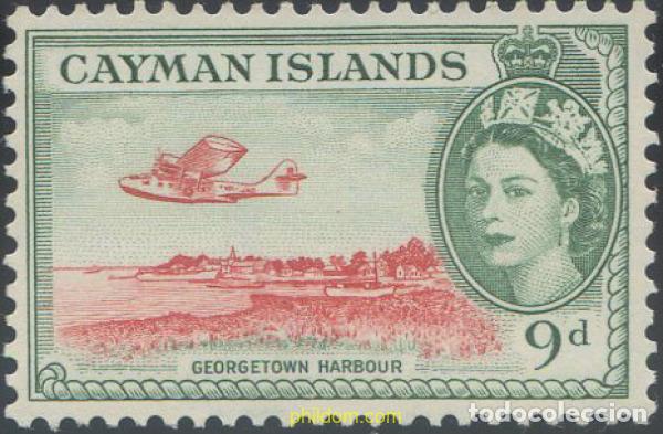 Sellos: 657559 MNH CAIMAN Islas 1953 REINA ELISABETH II